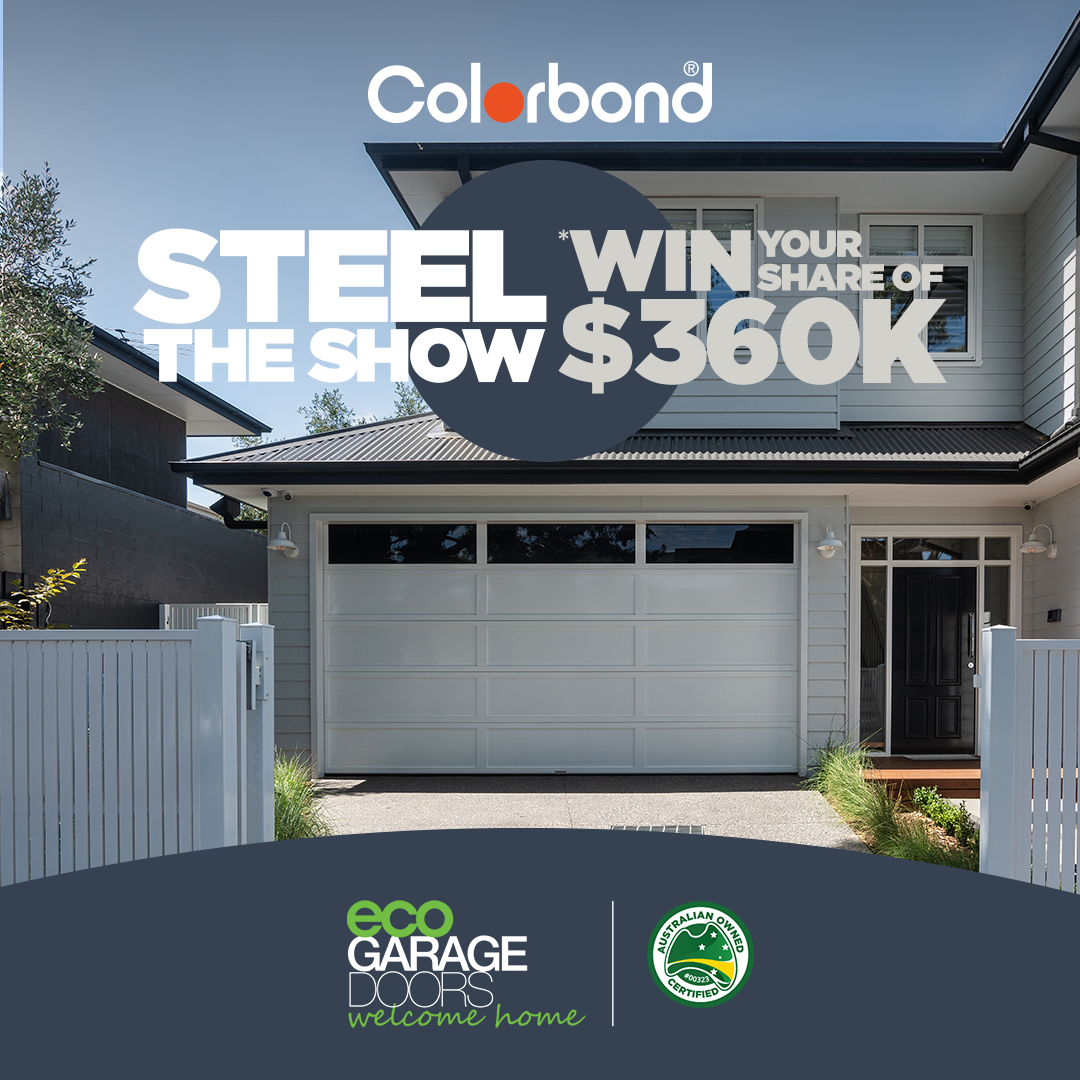 Colorbond® Steel the Show with Eco Garage Doors